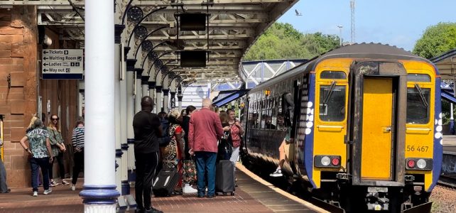 Dumfries Station and the Reciprocity of Care dumfries station photo by network rail